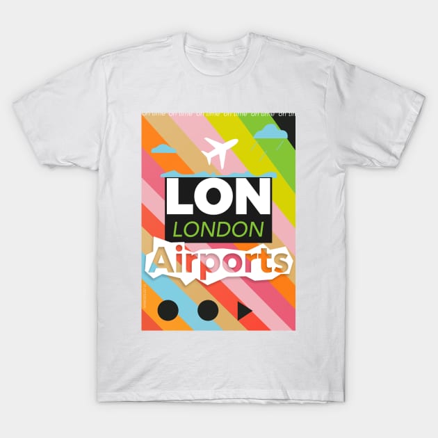 LON modern London T-Shirt by Woohoo